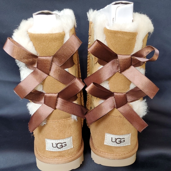 Ugg mini bailey bows boots - Picture 6 of 7